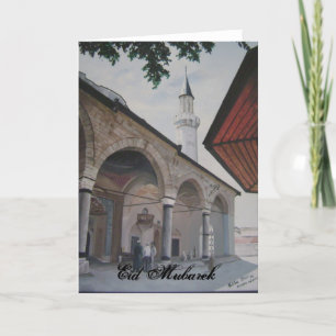 Eid Mubarek, Sarajevo Feestdagen Kaart