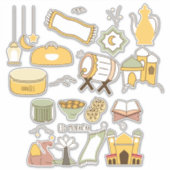 Eid Muslim Holiday Stickers (Voorkant)