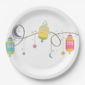Eid Paper Plates Papieren Bordje (Voorkant)