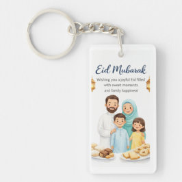 Eid vieren met deze unieke medaille sleutelhanger