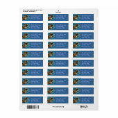Eider Adresetiketten Etiket (Full Sheet)