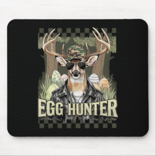 Eier Jager Hert Buck Byckward Cap Hert Jagen Pasen Muismat