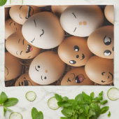 Eiercapuchon - keukenhanddoek (Gevouwen)