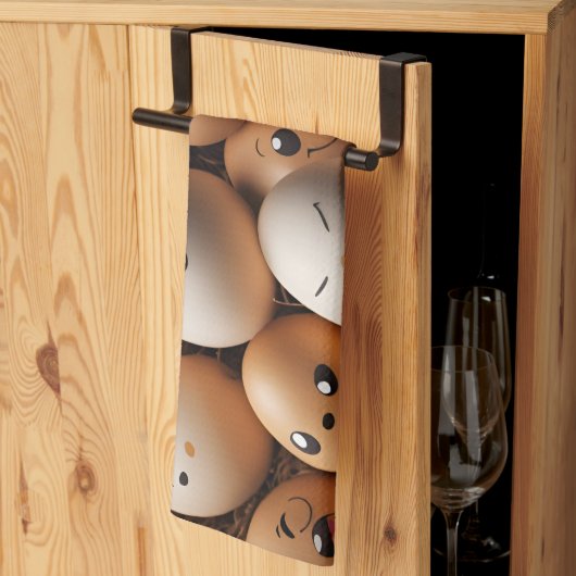 Eiercapuchon - keukenhanddoek (Derde Gevouwen)