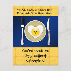 Eiercellent Kawaii Valentijn Feestdagenkaart