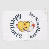 Eierciterende Verpleging Adventures Relaxed Fit Golfhanddoek (Horizontaal)