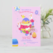 Eierdecortering Kaart (Staand voorkant)