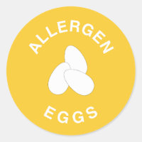 Eieren Allergeen Waarschuwing