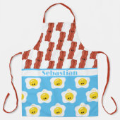 Eieren en Bacon Best Friends Forever Personalized Schort (Voorkant)