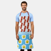 Eieren en Bacon Best Friends Forever Personalized Schort (Gedragen)