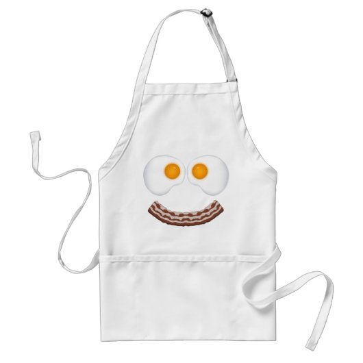 Eieren en Bacon Grin Schort (Voorkant)