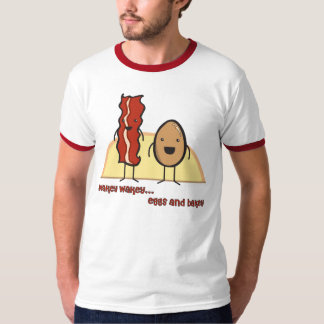 Eieren en Bakey Ringer T-shirt
