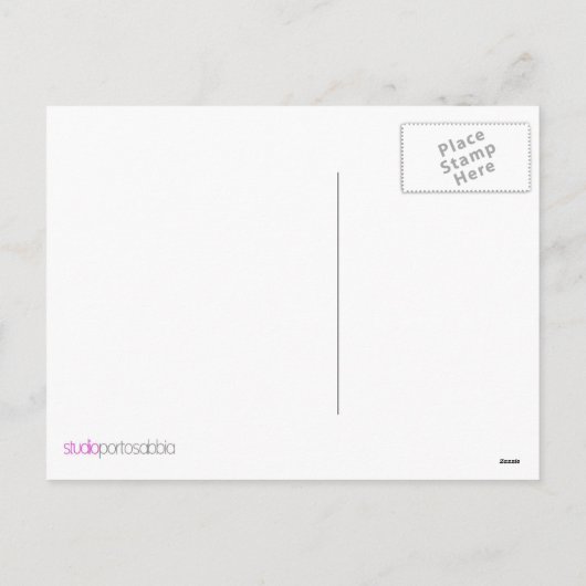 Eieren- en daffodilesgroet - italiaans feestdagenkaart (Achterkant)