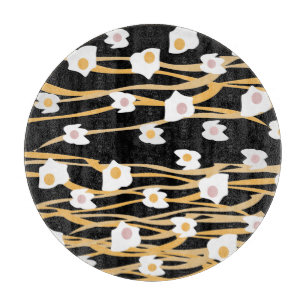 Eieren en noedels Inwendige patronen Snijplank