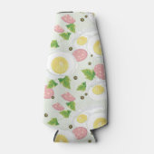 Eieren en worst Patroon Flesjeskoeler (Voorkant)