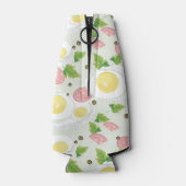 Eieren en worst Patroon Flesjeskoeler (Achterkant)