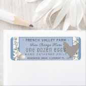 Eieren Etiket Rendement Adres Grootte Hen en Eiere (Insitu)