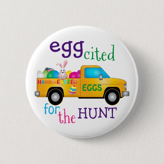Eieren geciteerd voor de Button Hunt Easter Bunny  (Voorkant)