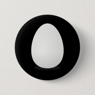 Eieren Halloween Costume Pretend, ik ben een eierb Ronde Button 5,7 Cm