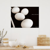 Eieren iemand? poster (Keuken)