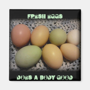 Eieren maakt een lichaam van goede magneten