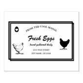 Eieren op maat Professionele stempel | Eieren van  (Afrduk)