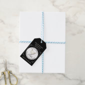 Eieren Promotie Label zwart Cadeaulabel (Met Touw)