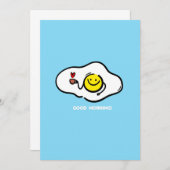 Eieren, tot op de ochtend kaart (Voorkant / Achterkant)