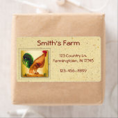 Eieren voor Boerderij reooster - Etiket (Insitu)