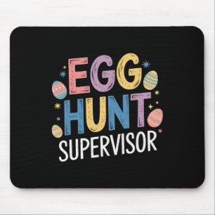 Eierenjacht Supervisor – Grappig Familiaal Pasen F Muismat