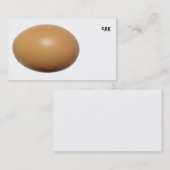 eierhandel visitekaartje (Voorkant / Achterkant)