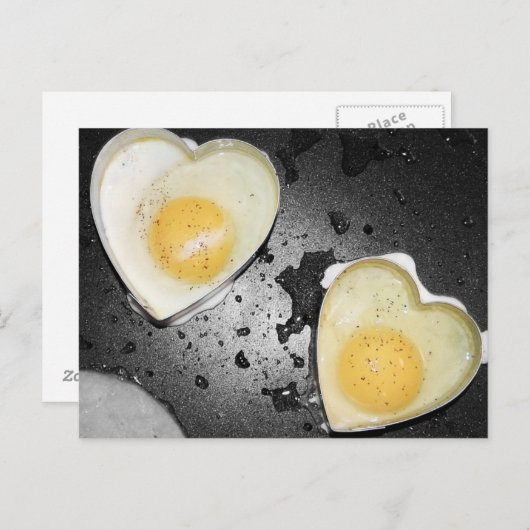 eierharten briefkaart (Voorkant / Achterkant)