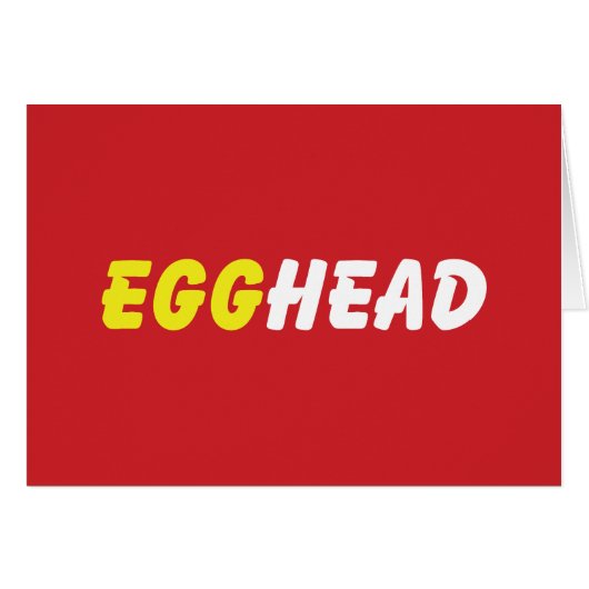 EIERHOOFD WENSKAARTEN (Voorkant Horizontaal)