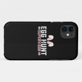 Eierjacht Supervisor Grappig Paashaas Konijn Case-Mate iPhone Case (Achterkant (horizontaal))