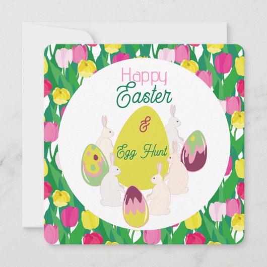 Eierjacht. Uitnodiging (Voorkant)