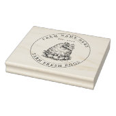 Eierkarton Stamp  Boerderij Rubberstempel (Stempel)