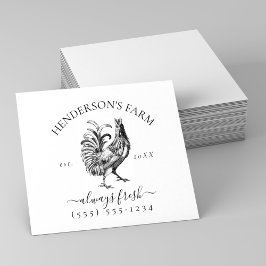 Eierkarton voor eigen  Boerderij Rubberstempel