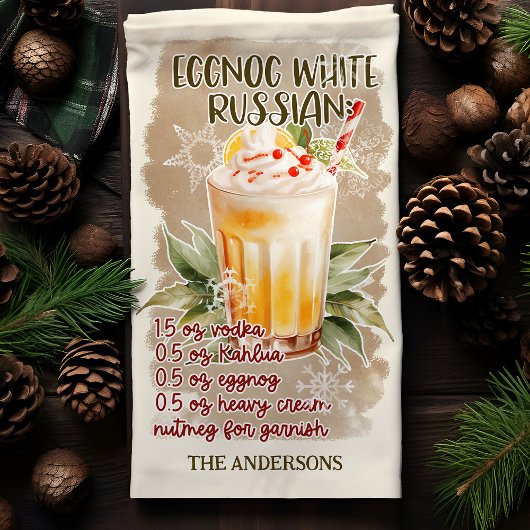 Eierpunch Wit Russische Kerstcocktail Recept Theedoek