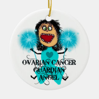 Eierstokkanker beschermengel keramisch ornament