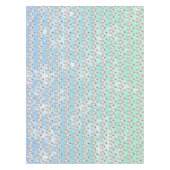 Eiervormige paaskonijnen tafelkleed (Voorkant)