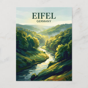 Eifel Nationaal Park Duitsland Briefkaart