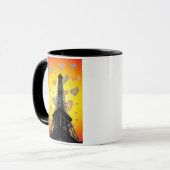 Eifel Tower Hearts Mug (Devant gauche)