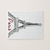 Eifel Tower - Parijs Legpuzzel (Horizontaal)