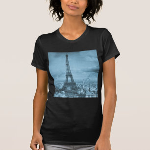  Eifel Tower Paris Frankrijk 1889 T-shirt
