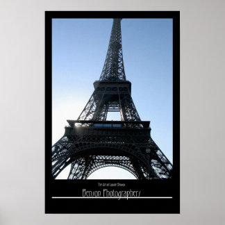 Eifel Tower-Paris, Frankrijk Poster