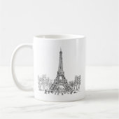 Eifel Tower Paris Koffiemok (Links)
