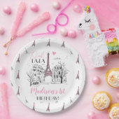 Eifel Tower Paris Parisian Birthday Party, elke le Papieren Bordje (Feest)