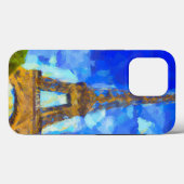 Eifeltoren in de stijl van Van Gogh Case-Mate iPhone Case (Achterkant (horizontaal))