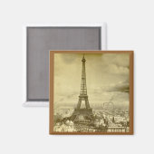 Eifeltoren Parijs Frankrijk 1889 Magneet (Voorkant / Achterkant)