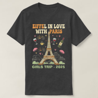 Eiffel in de liefde - Custom Paris Trip T-shirt